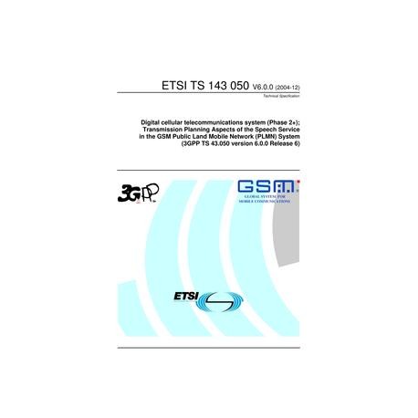ETSI TS 143 050