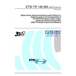 ETSI TR 146 085
