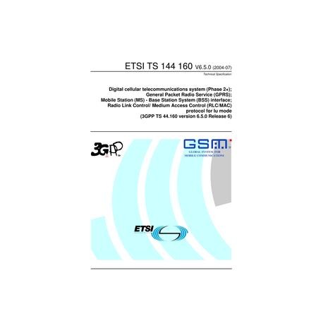 ETSI TS 144 160