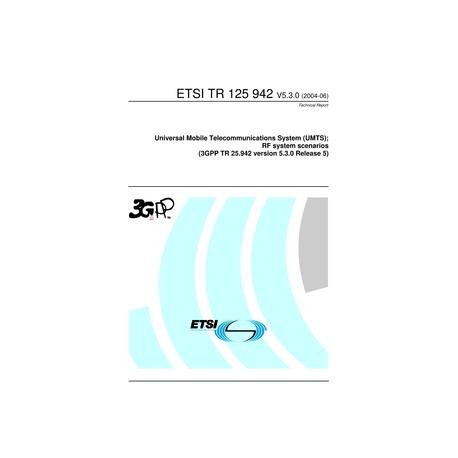ETSI TR 125 942