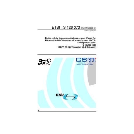 ETSI TS 126 073