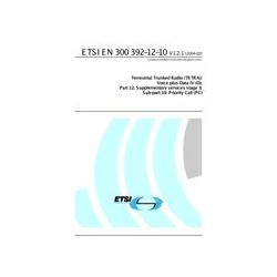 ETSI EN 300 392-12-10