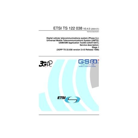ETSI TS 122 038