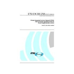ETSI EN 301 258