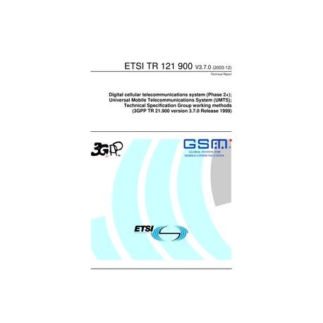 ETSI TR 121 900