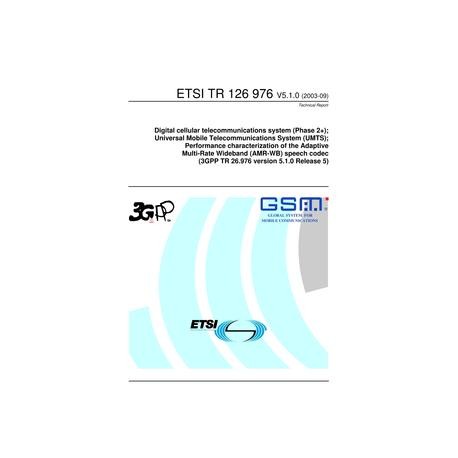 ETSI TR 126 976