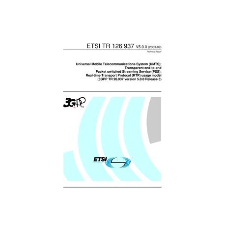 ETSI TR 126 937