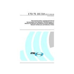ETSI TS 101 314