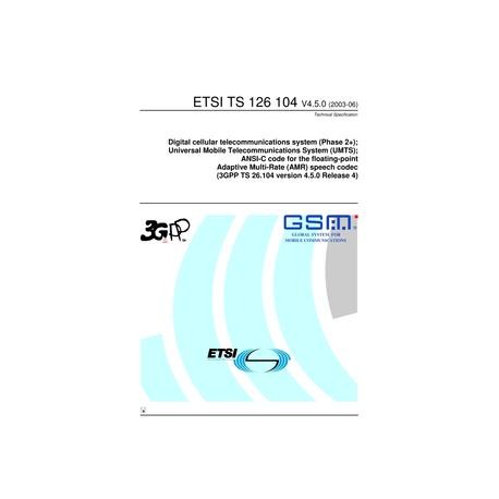 ETSI TS 126 104