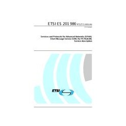 ETSI ES 201 986