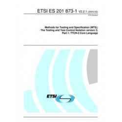 ETSI ES 201 873-1