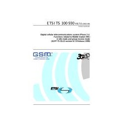 ETSI TS 100 930
