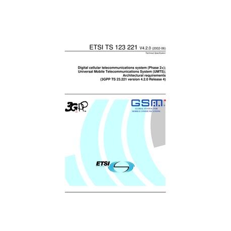 ETSI TS 123 221