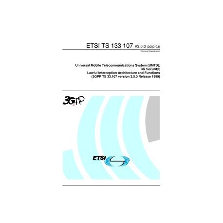 ETSI TS 133 107