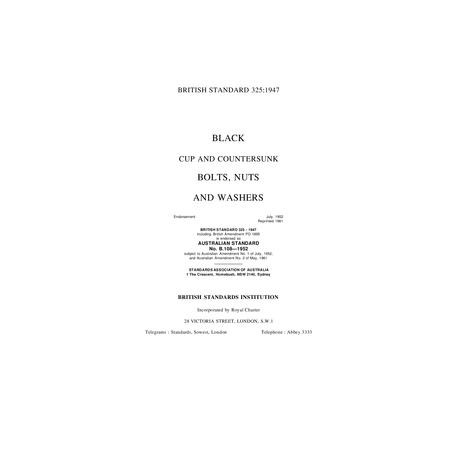 AS B108-1952 [ Superseded ]