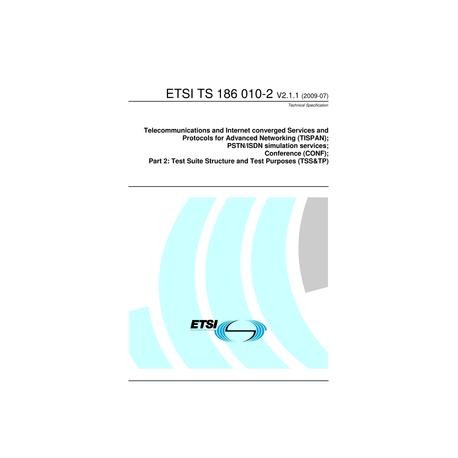 ETSI TS 186 010-2