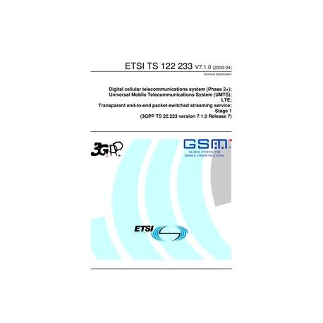 ETSI TS 122 233