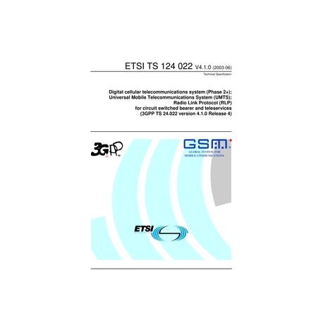 ETSI TS 124 022