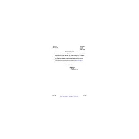 FED O-S-642G Notice 1 - Cancellation