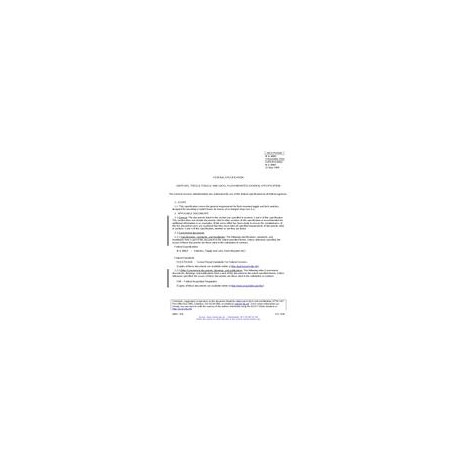 FED W-S-896G Amendment 1