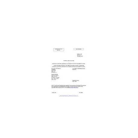 FED MMM-A-101 Notice 1 - Administratrive