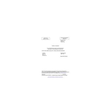 FED FED-STD-125D Notice 1 - Cancellation