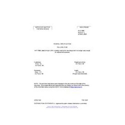 FED W-P-796B Notice 1 - Inactivation