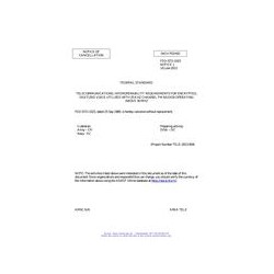 FED FED-STD-1023 Notice 1 - Cancellation