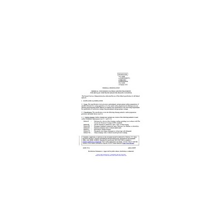 FED TT-C-490F Amendment 1