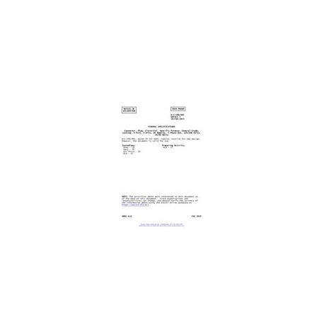FED W-C-596/60C Notice 1 - Validation 1