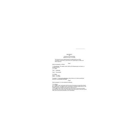 FED AA-V-2737 Amendment 3