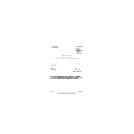 FED W-T-631C Notice 1 - Cancellation