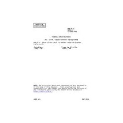 FED DDD-P-52 Notice 1 - Cancellation