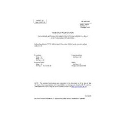 FED PPP-C-1683A Notice 1 - Cancellation