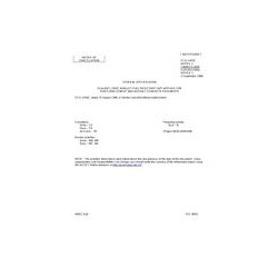 FED SS-S-1401C Notice 2 - Cancellation