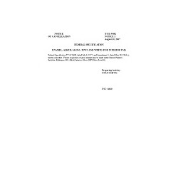 FED TT-E-506K Notice 1 - Cancellation