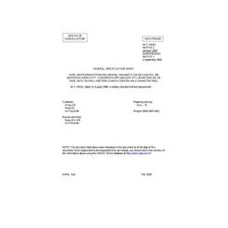 FED W-T-1553/1 Notice 2 - Cancellation