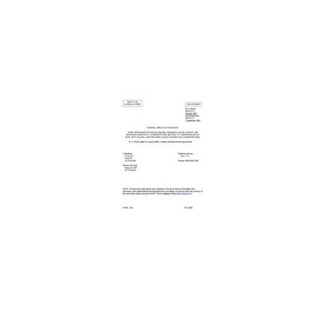 FED W-T-1553/2 Notice 2 - Cancellation