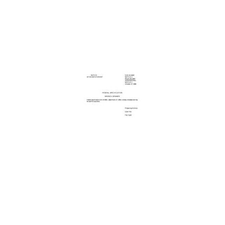 FED GGG-W-665C Notice 2 - Reactivation