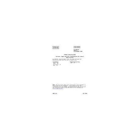 FED W-S-896/2E Notice 1 - Validation