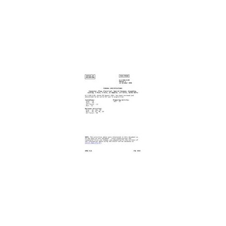 FED W-C-596/113B Notice 1 - Validation