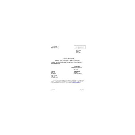 FED TT-R-2918A Notice 1 - Inactivation 1