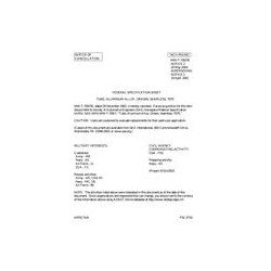 FED WW-T-700/7B Notice 2 - Cancellation