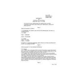 FED AA-V-2737 Amendment 1
