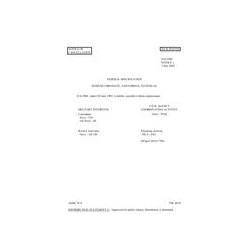 FED O-S-588C Notice 1 - Cancellation