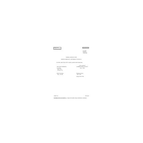 FED O-S-588C Notice 1 - Cancellation