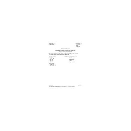 FED WW-U-516B Notice 2 - Cancellation