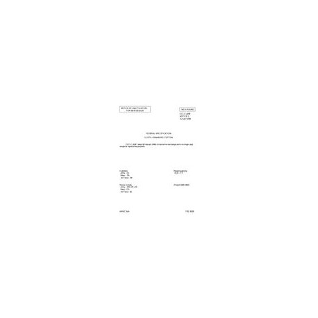 FED CCC-C-429F Notice 1 - Inactivation