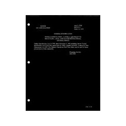 FED AA-C-1779F Notice 1 - Cancellation