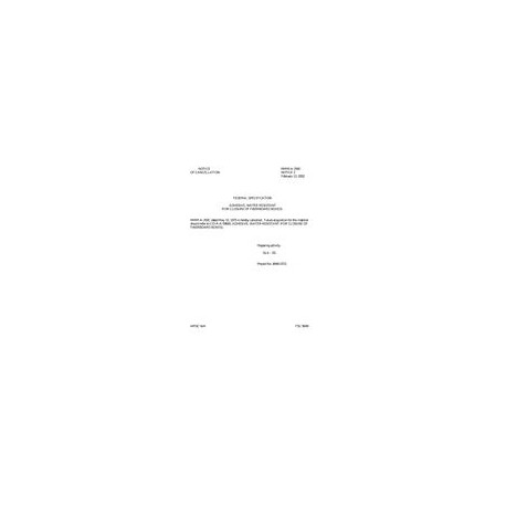 FED MMM-A-250C Notice 2 - Cancellation